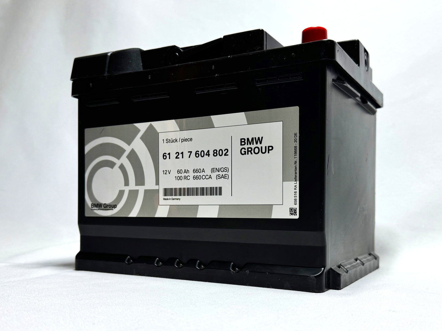 NEUWERTIGE AGM Start/Stopp Batterie 60AH 660A. EXPRESSVERSAND INKLUSIVE (DE)